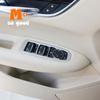 Pro Cadillac XT5 2016 17 18 19 Dveře auta Zvedací sklo okna Ovládací panel Spínač Kryt Obložení Samolepka Příslušenství ABS Chrome