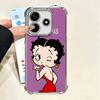 B-Bettys B-Boops Girl Soft Phone Case For Xiaomi Poco X7 X8 Pro Max X6 X5 X3 F8 Ultra F7 M8 M7 M5S Redmi 15C 15A 15 14C 13C 12C