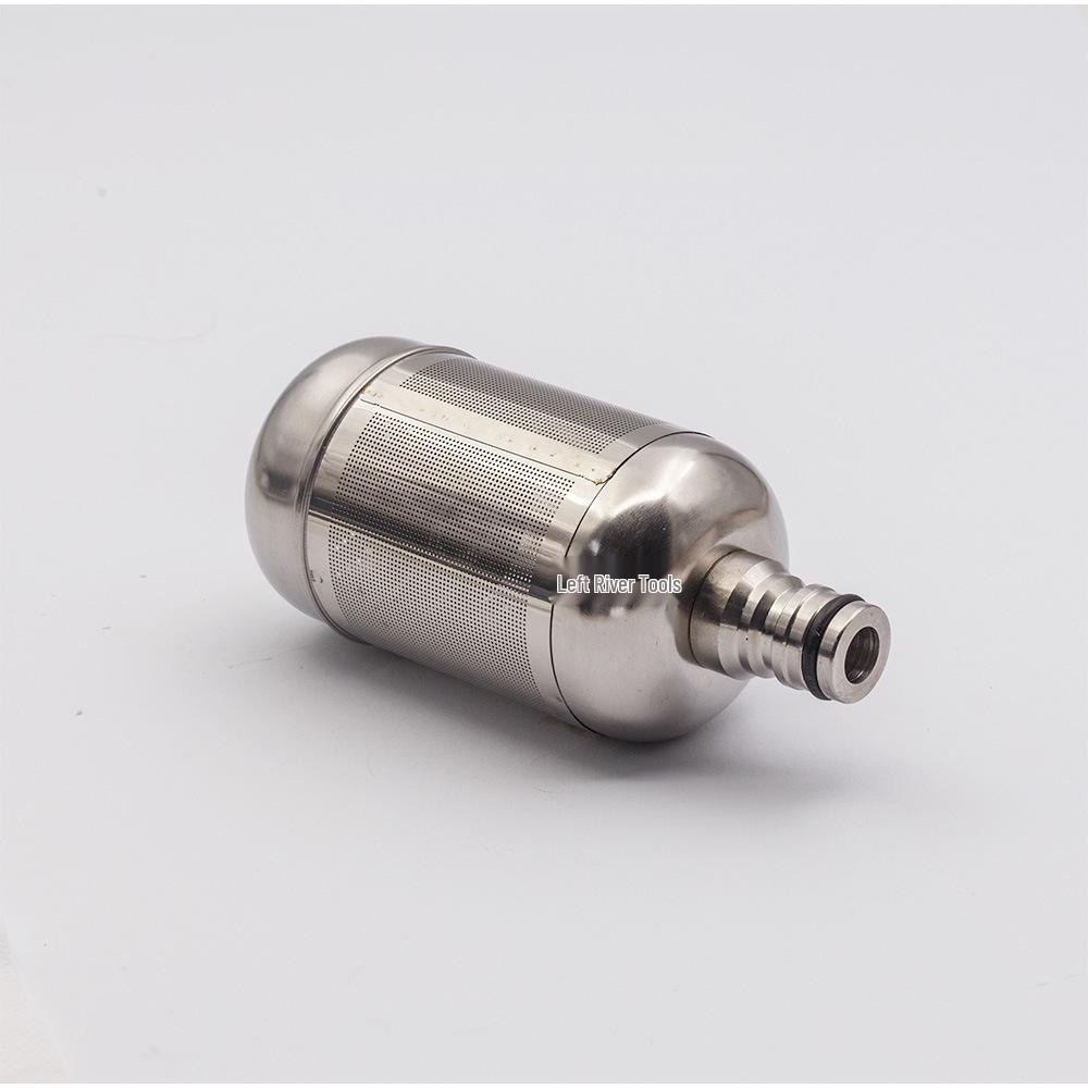304 Stainless Steel Inlet Filter Mesh: High-Pressure Car Wash Accessory, 1/2-Inch Pipe