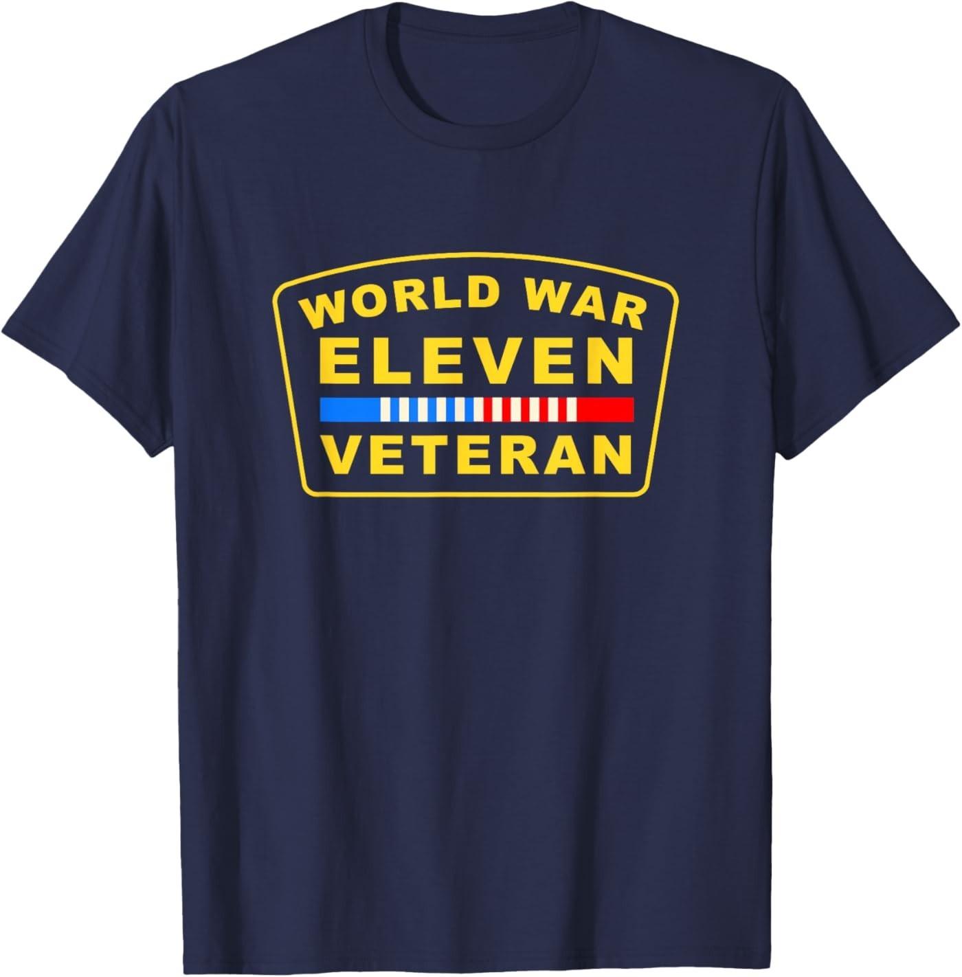 World War Eleven Veteran T-Shirt S