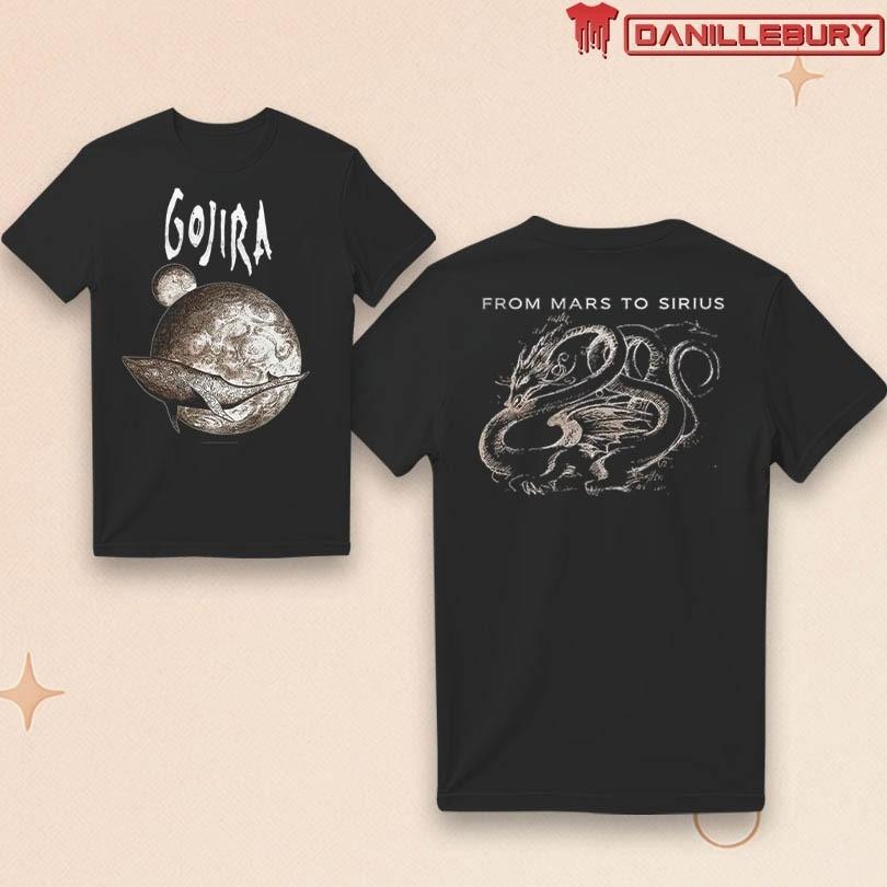 New!!! Gojira From Mars To Sirius 2025 Men Women Unisex T-Shirt XXXXL