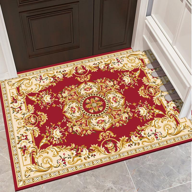 New Chinese Style Entrance Mat Entry Door Mat Dirt Resistant and Easy To Maintain  Living Room Bedroom Carpet