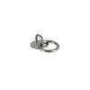 304 Stainless Steel Pad Eye Plate Staple Ring U-Shaped Sail Shade Hardware - For Wall Ceiling Hammock Hooks Hanger
