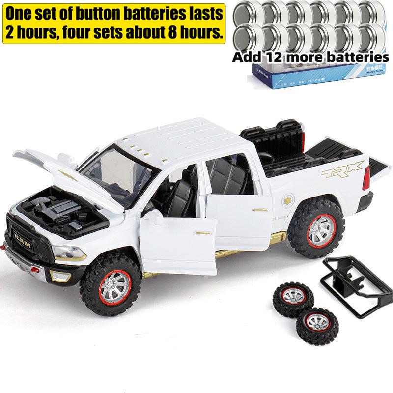1:32 Dodge RAM TRX Pickup Truck Legierung Druckguss Modellauto Auto Innenzubehör Ornamente Auto Automobile Teile Dekorieren Geschenke