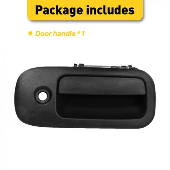 RH Passenger Side Door Handle for Outside Front 96-09 Chevy Express GMC Savana