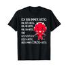 Ich Bin Immer Artig Sarkasmus Lustiger Spruch Fun T Shirt Black Vintage Graphic Breathable Comfortable Slightly Homme