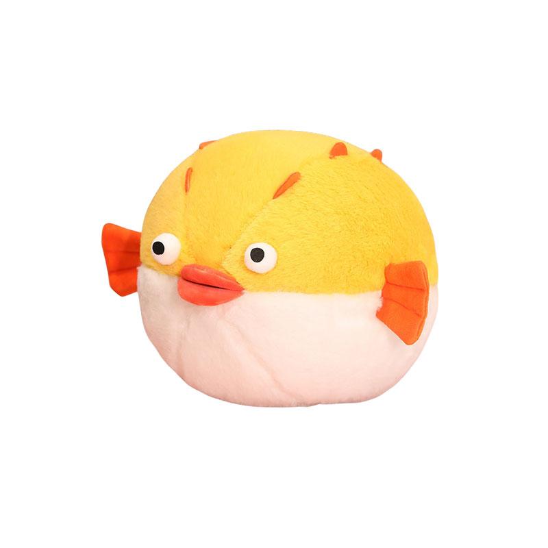 

Puffer Plush Golden Toy Sleep Pillow Stuffed Animal Doll Sofa Pad Decor Kids 35cm/13.78in