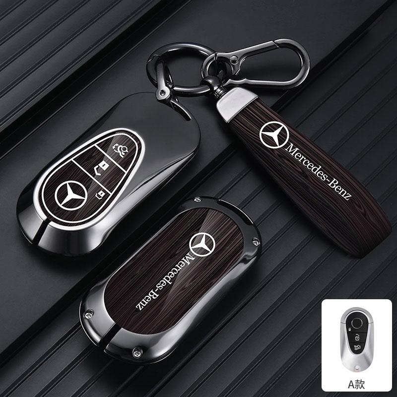 FIQ4  New 2025 Car Remote Key Cover Case Shell Fob For Mercedes Benz 2021 C /S Class W223 W206 S350L S400L S450L S500L Key Cover Case