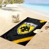 AEK FC Print Strandtuch, Großes Weiches Schnelltrocknendes Handtuch für Strand Camping Schwimmen
