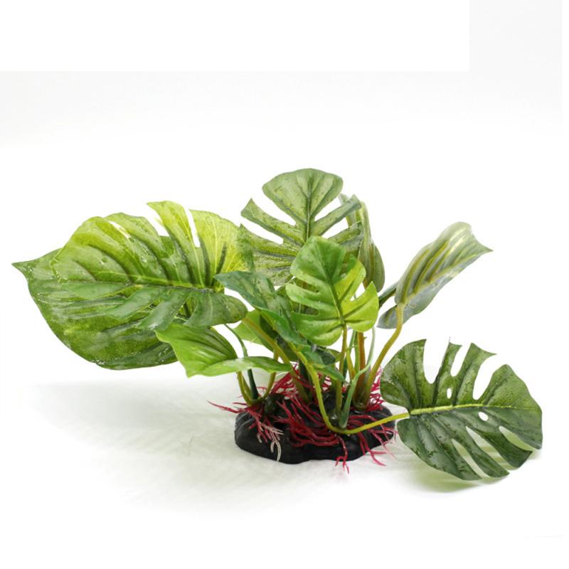 Simulation Water Plants Realistic Silk Cloth Leaves Water Plants Aquarium Landscaping Decoration
