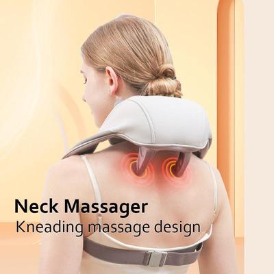 Neck Massager Electric Cervical Massager Relieves Shoulder and Cervical Muscle Pain