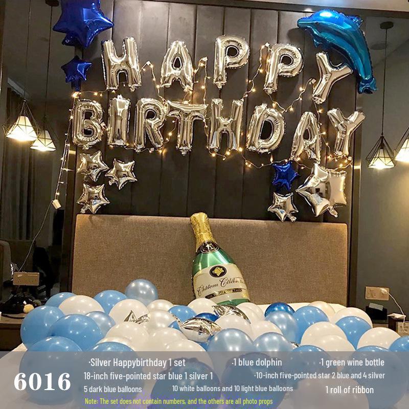 Set de baloane pentru ziua de naștere pentru adulți și copii - Decorațiuni cu desene animate