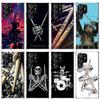 Capa de Celular Rock Instrumento Musical Bateria Para Samsung Galaxy S26 S25 Edge S24 S23 Ultra S22 Plus S21 S20 FE Tampa Traseira Flexível de TPU Fu