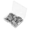 50Pcs Mini Hinges Small Iron Hinges 19x15mm Retro Miniature Furniture Hardware Jewelry Box DIY Crafts Set Jewelry Case Hinge
