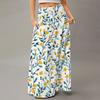 Women's Flowing Maxi Dress Regular Casual Summer Floral Print Bohemian  Skirt