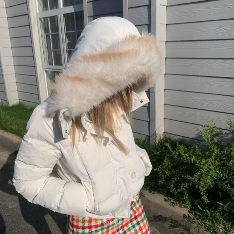 Autumn Winter Solid Leisure Women's Fur Hooded Jacket Women Outerwear Fashion Leisure Slim Short Women Outerwear