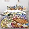 Cartoon Mermaid Melody Duvet Cover And Pillowcase Set For Adults And Boys Bedroom Decoration Single Double Large Size