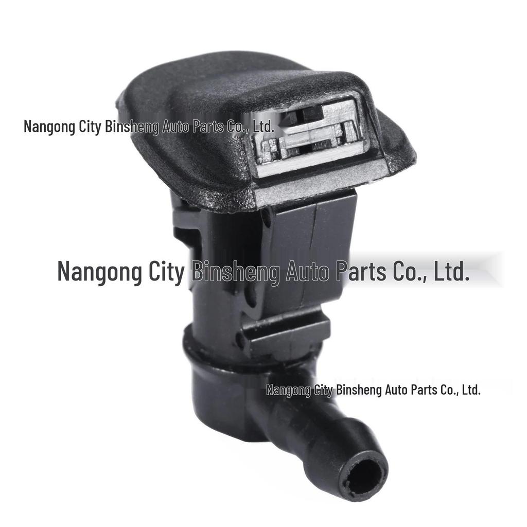 Compatible Windshield Wiper Washer Nozzle for Jeep Wrangler JK Hood (Part 68164356AB)