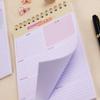 Daily Planner Reminder A5 Planner Notepad Time Organizer 2025 English Agenda Book  School