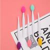 1PC Beauty Skin Care Wash Face Silicone Brush Exfoliating Nose Clean Blackhead Removal Brushes Tools With Replacement Head