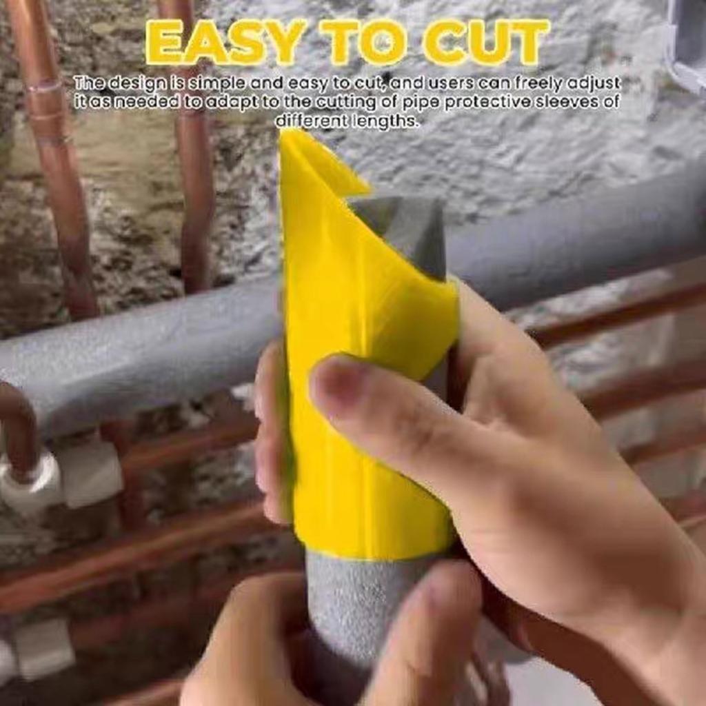 3Pcs Foam Pipe Cutter Tool Foam Pipe Insulation Cutting Guide Tool Insulation Clamp for Home Industries Commercial Place