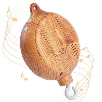 Let's Make a Bed Mobile with Music Box, Electric, Automatic Rotation, Adjustable Volume, Hanging Type, for Soothing Babies To Sleep, Calming Crying Ba