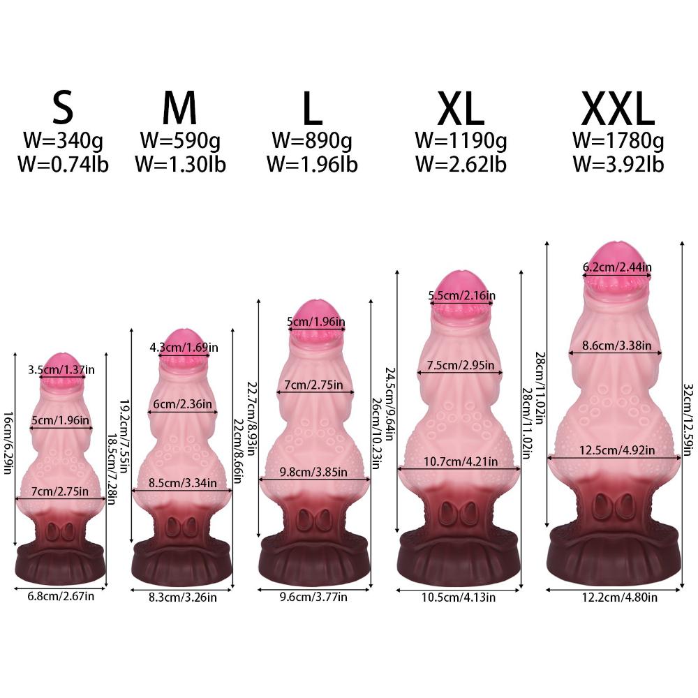 Anal Trainer Kit, Large Extra Soft Silicone Butt Plug Set for Beginner To Advanced, BDSM Sex Toys for Men & Women