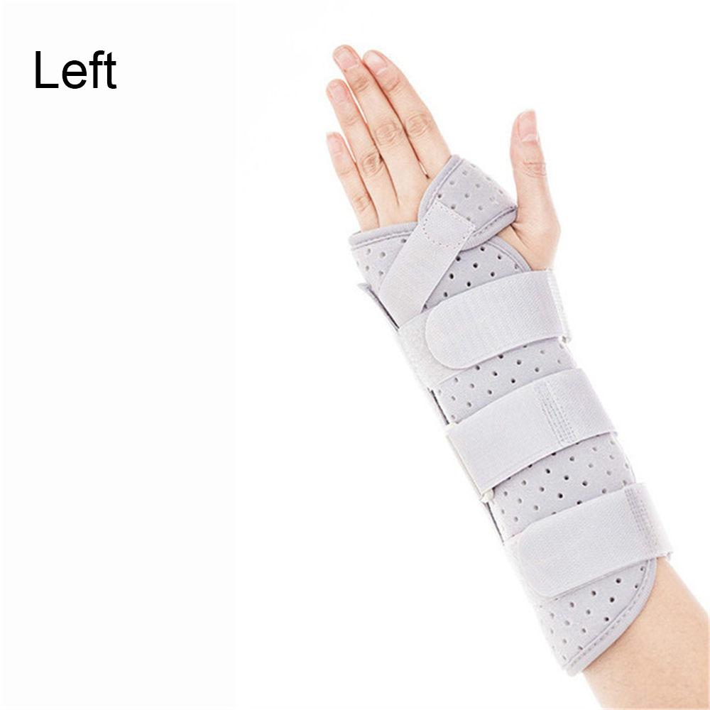 

1 шт. Растяжение предплечья Шина Защита запястья Бандаж Ремешок Кистевой туннельный синдром Поддержка руки и запястья Ортез Медицинские аксессуары Здравоохранение M