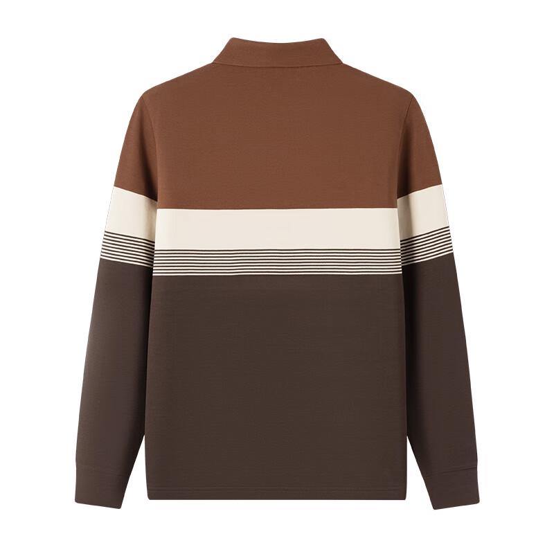 Navigare Men's Long-Sleeve Cotton Polo Shirt