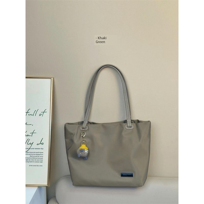 

Су Сяоцзинь Большая Вместимость Плечевая Модная Сумка-Тоут Khakis Green small size