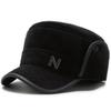 Men's Winter Warm Leather Baseball Cap with Ear Protection