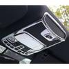 For Ford F150 2015-20 Interior Front Reading Light Lamp Cover Trim Frame Chrome