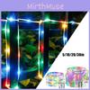 8 Lighting Mode Led Xmas Rope Light With Usb/battery Box Timer Dimmable Decor Lamp