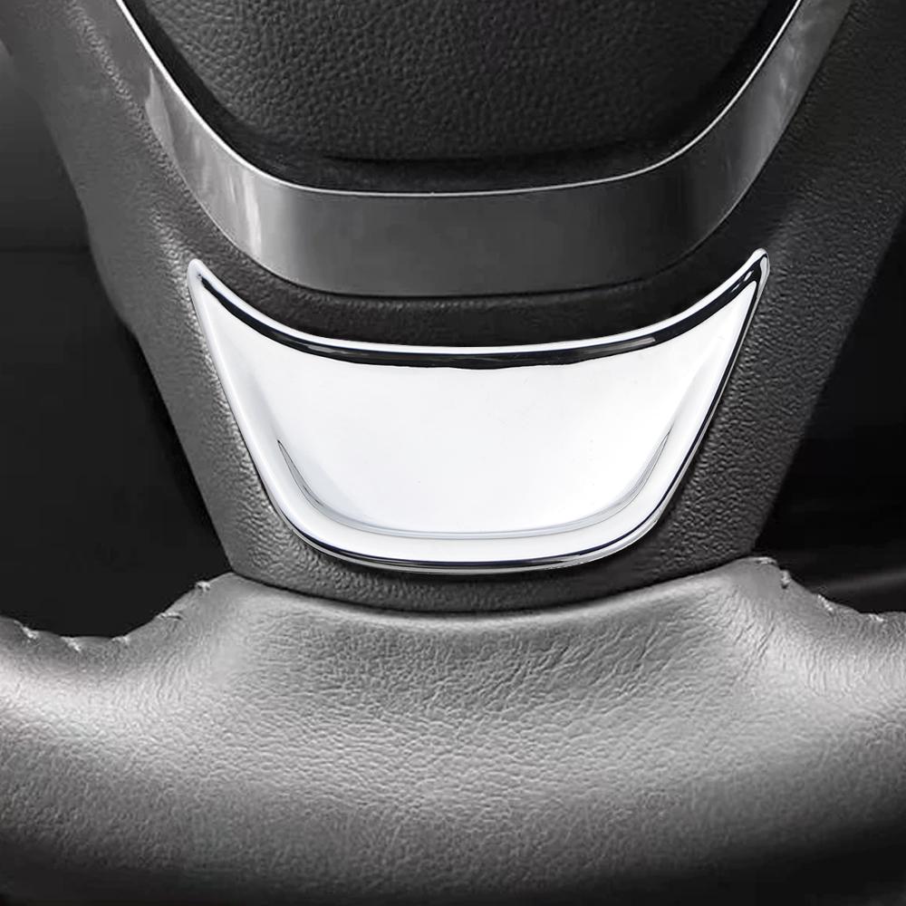 For Chevrolet Equinox 2017 - 2019 2020 2021 2022 2023 Steering Wheel Trim Decoration Cover Sticker Car Interior Accessories