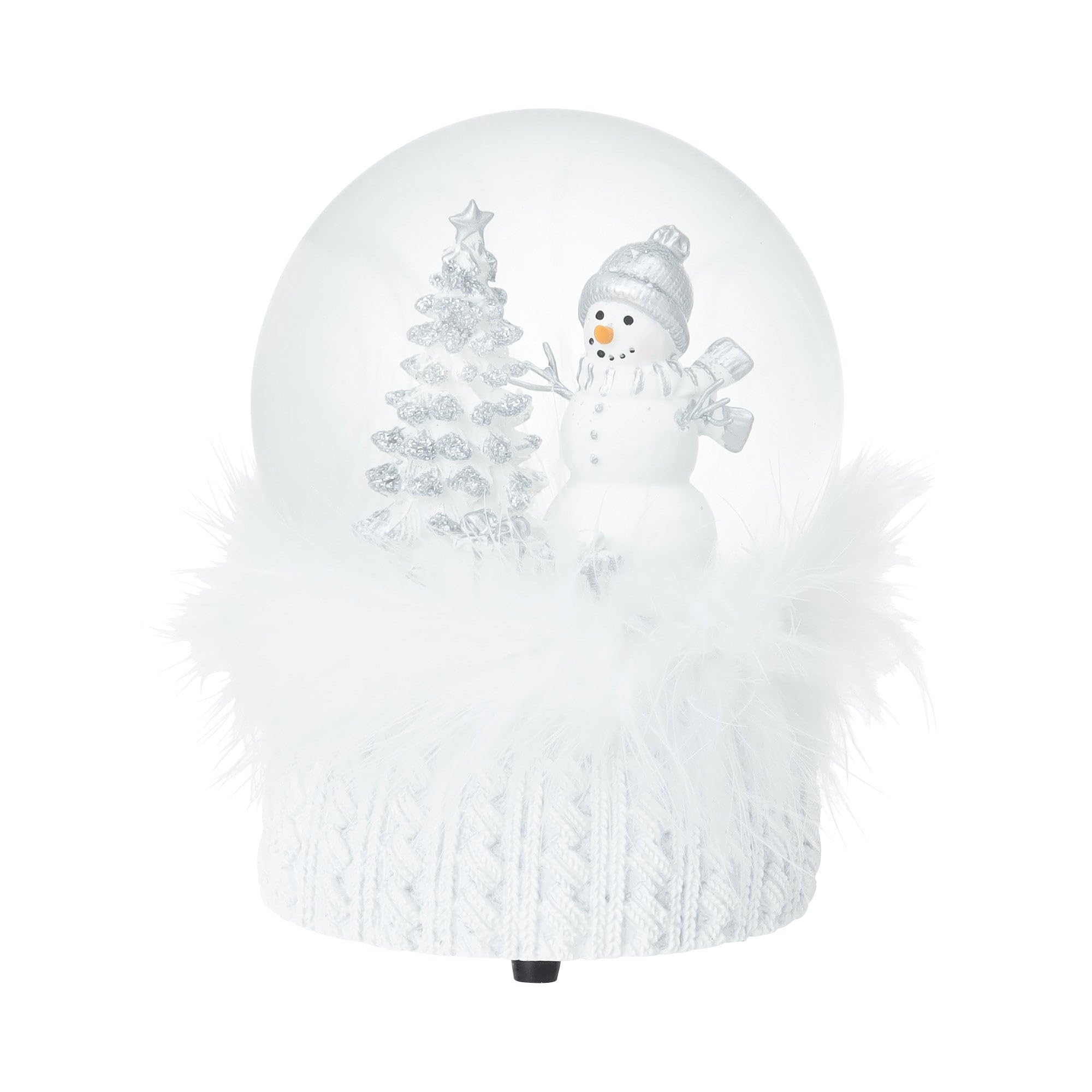 

Francfranc Snow Globe Snowman Large White Christmas Music Box Interior Decor 2025 Model