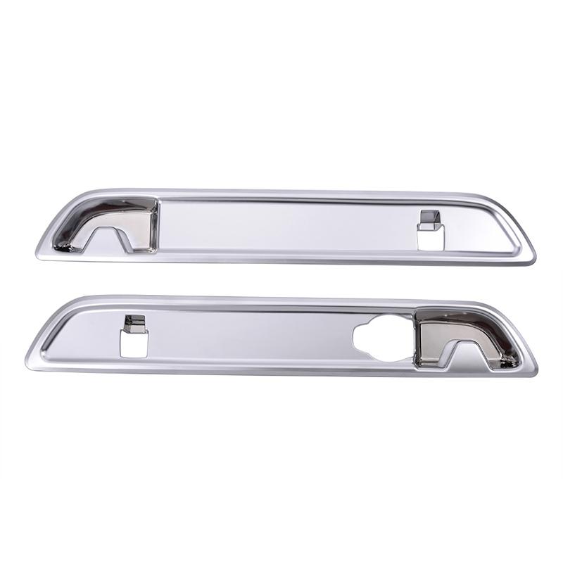 

Хромированный крючок багажника из АБС-пластика, декоративная накладка, 3D наклейки, аксессуары для Mercedes Benz GLC Class X253 200 260 300 серебряный