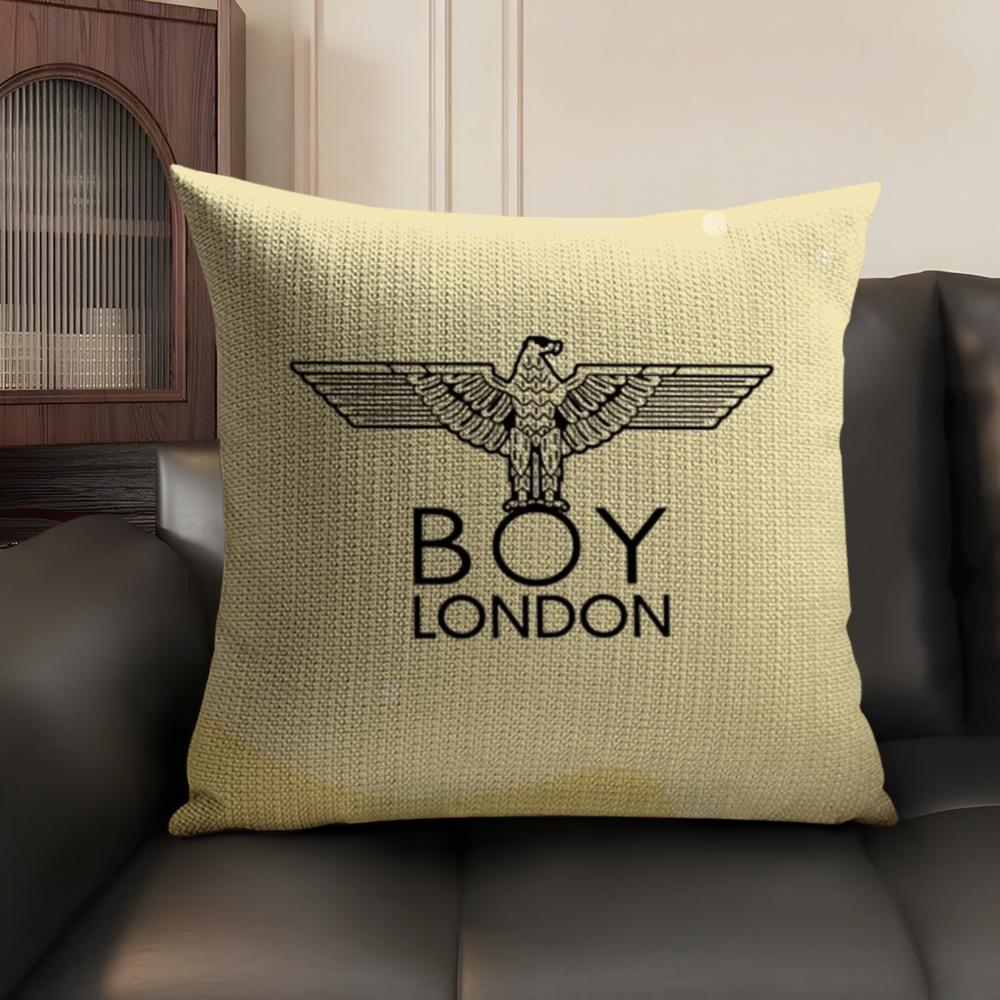 

Brand BBOY LONDON Cushion Cover Natural Linen Organic Fabric DoubleSided Printing Sofa Home Decor Breathable Environmentally 30x30cm
