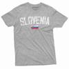 Slowenien T-Shirt Slovenija Flagge Herren T-Shirt Nation Patriotisches T-Shirt