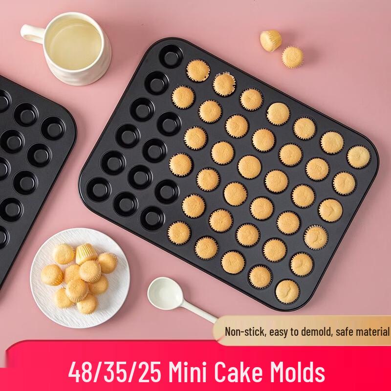 Ten Colors Life 35-Cavity Mini Muffin & Cupcake Baking Pan