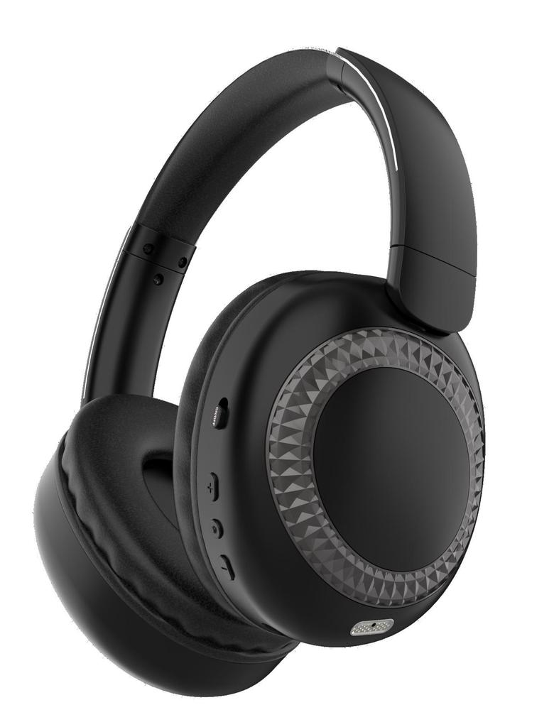 New Bluetooth Over-Ear Headset: Foldable, Rotating Design with Soft Large Earcups