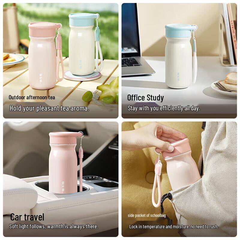 RELEA Mini Portable 316L Stainless Steel Vacuum Flask