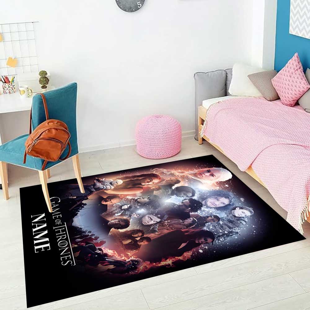 Warner Bros. Funktioniert (45) Personalisieren Sie Ihren Namens-Teppich, Ihr Bürostuhl-Kissen, Ihr Geschenk für Schlafzimmer und Wohnzimmer zu Hause.