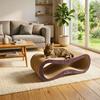 Leon cat scratching post | brown 40 cm | 78x28x40 cm | MruuPruu