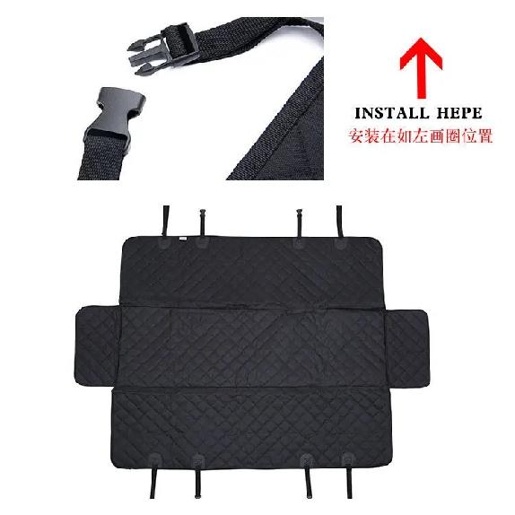 Rear Seat Waterproof Anti-Scratch Pet Dog Car Cushion