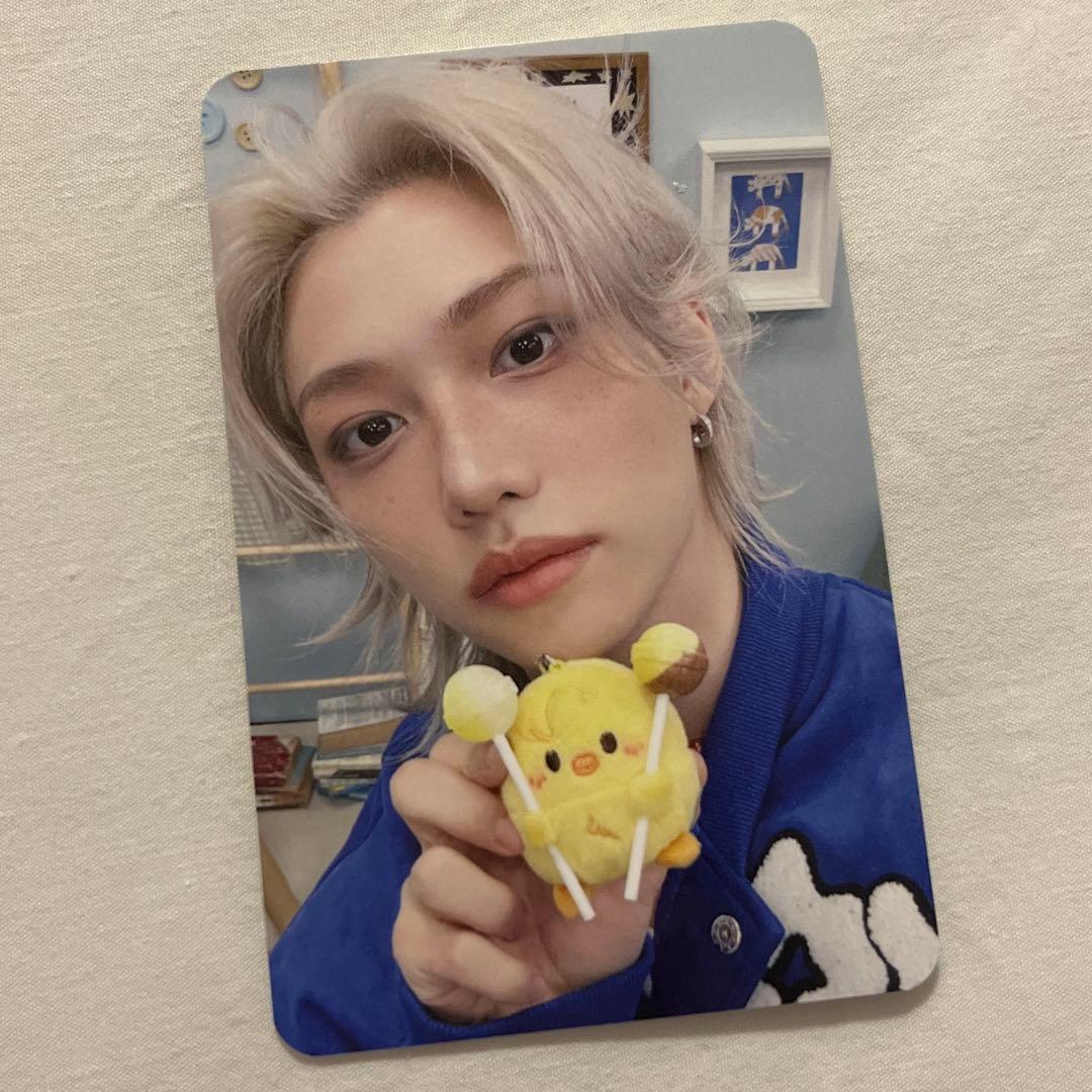 [USED] Stray Kids fan meeting admission bonus 4/5 Felix photocard