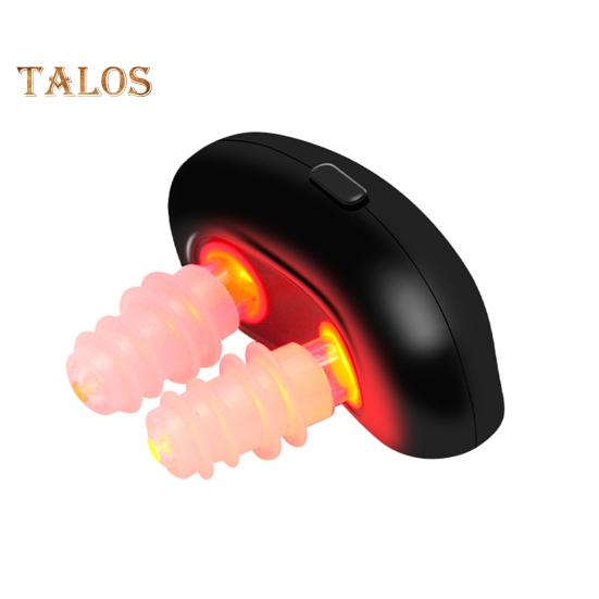 

Беспроводной прибор для терапии носа красным светом Эргономичный дизайн Компактный дизайн Перезаряжаемый портативный прибор для терапии носа инфракрасным светом чёрный