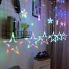 Elk Bell String Light LED Christmas Decor For Home Hanging Garland Christmas Tree Decor Ornament Navidad 2020 Xmas Gift New Year