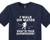 Hockey Player Superpower T-Shirt, Funny Ice Hockey Tee