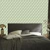 Green retro pattern wallpaper for living room and bedroom 50x1000