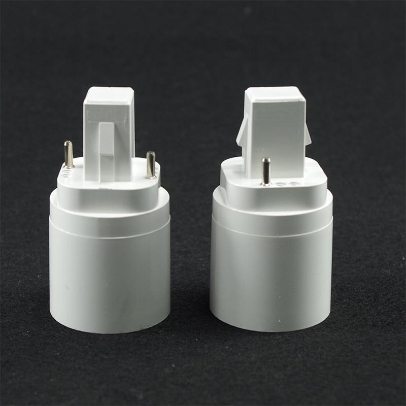G24 To E27 Lamp G24 Adaptor Screw Holder 2P 4Pin Led Light Lamp Holder Converter